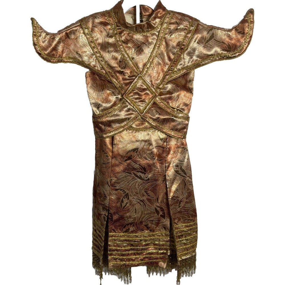 Halloween Indonesian Princess Costume Elaborate Beading  Pageant Costume SZ S